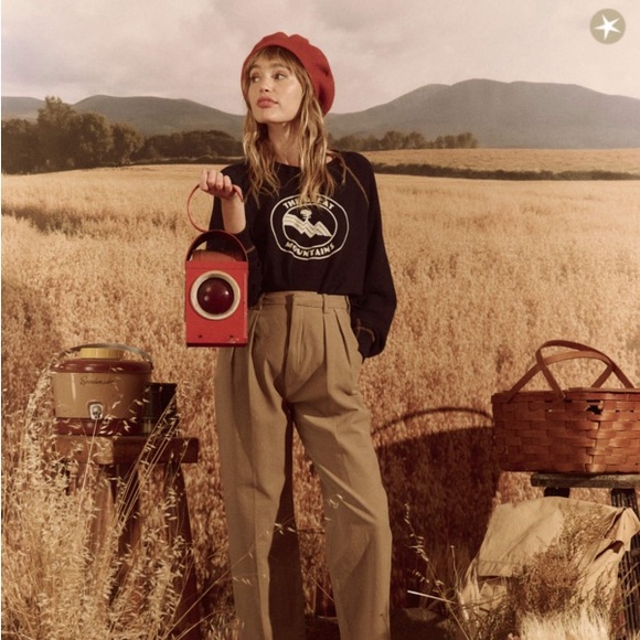 The Great College Sweatshirt in Mountain Resort Graphic Stargazer Blue - Picture 2 of 7